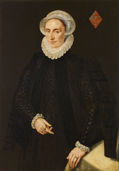 Marguerite le Prince, tussen 1570 en 1590 door Adriaen Tomasz Key