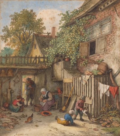  door Adriaen van Ostade