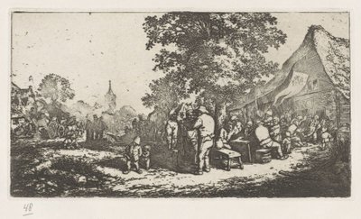 Boerenkermis door Adriaen van Ostade
