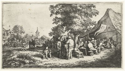 Boerenkermis door Adriaen van Ostade