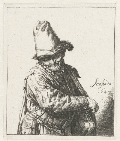 Lierdraaier door Adriaen van Ostade