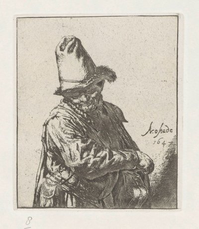 Lierdraaier door Adriaen van Ostade