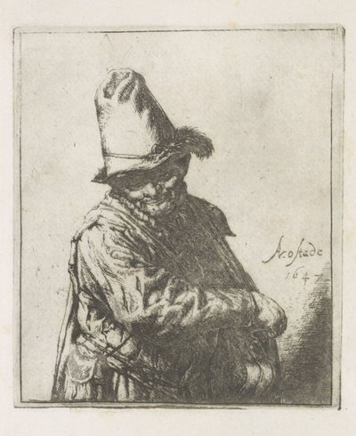 Lierdraaier door Adriaen van Ostade