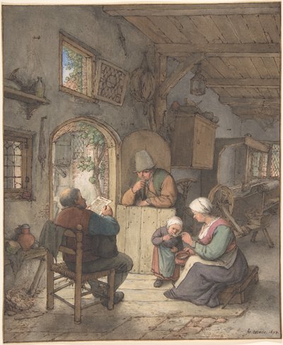  door Adriaen van Ostade