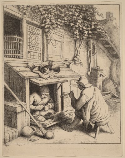  door Adriaen van Ostade