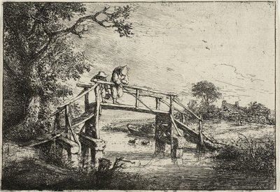 De vissers door Adriaen van Ostade