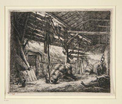 De Schuur door Adriaen van Ostade