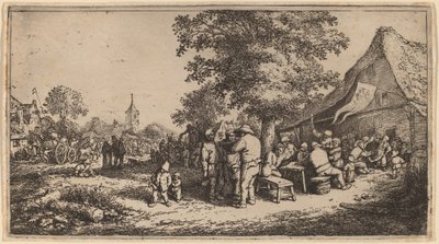 De Kermis door Adriaen van Ostade