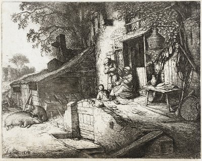  door Adriaen van Ostade