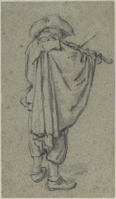 Vioolspeler door Adriaen van Ostade