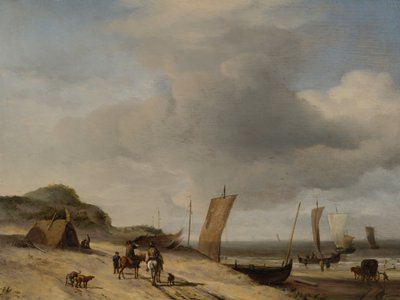 Duinen bij Scheveningen door Adriaen van de Velde