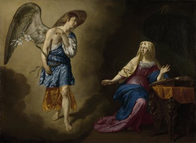 De Aankondiging, 1667 door Adriaen van de Velde