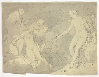 Diana en Callisto door Adriaen van der Werff