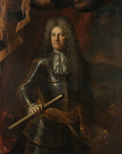Portret van luitenant-generaal Godard van Reede, heer van Amerongen door Adriaen van der Werff