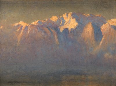 Mont Blanc door Adrian Scott Stokes