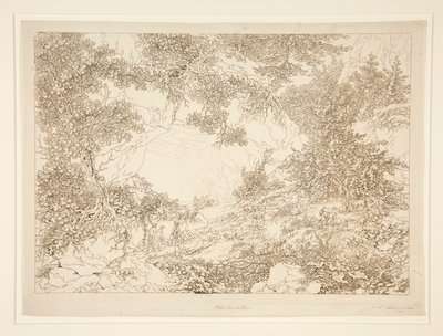 Landschap door Adrian Zingg
