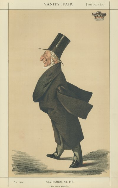 Sir Arthur Wellesley door Adriano Cecioni