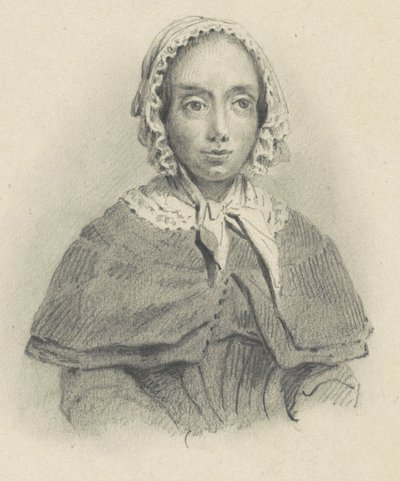Portrait of Maria Geertruida de Goeje-Barbiers door Adrianus Johannes Ehnle