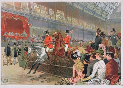 Een paardenrace, 1886 door Adrien Emmanuel Marie