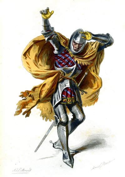 Bekering van Sint Paulus: Saulus door Adrien Emmanuel Marie