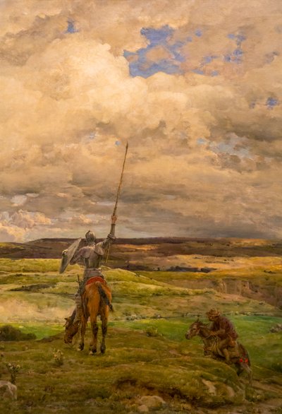 Don Quichot door de Franse kunstenaar Adrien Demont door Adrien Louis Demont
