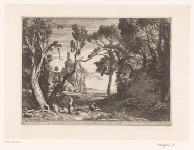 De heremiet door Adrien Manglard