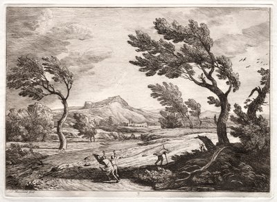 Landschap door Adrien Manglard