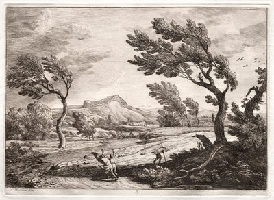 Landschap door Adrien Manglard