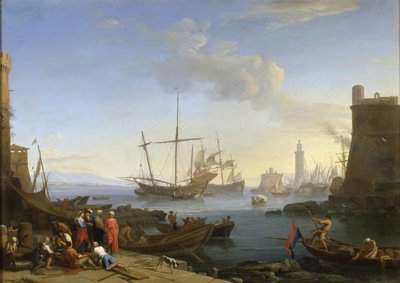 Zeehaven door Adrien Manglard