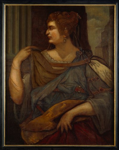 Domitia Longina door Aegidius (after) Sadeler or Saedeler