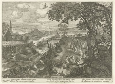 Augustus door Egidius  Sadeler (II)