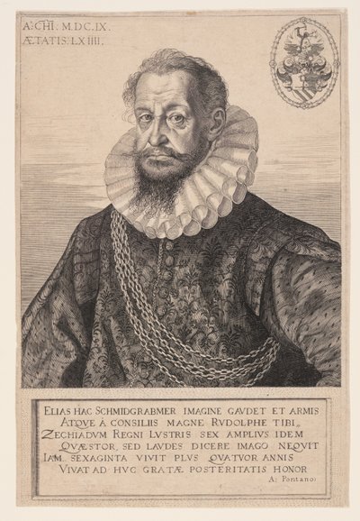 Elias Schmidgrabner, Raadslid Financiën door Aegidius Sadeler II
