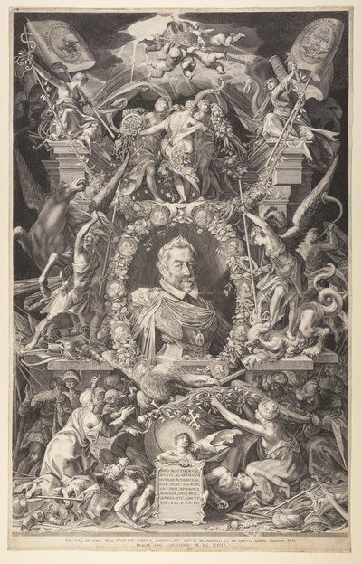 Keizer Matthias door Aegidius Sadeler II