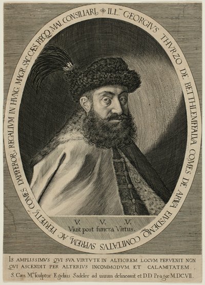 Georg III Thurzo van Bethlendorf door Aegidius Sadeler II