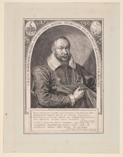 Marquard Freher, diplomaat, historicus en jurist door Aegidius Sadeler II