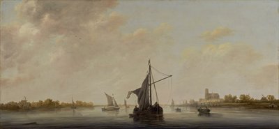 Een uitzicht op de Maas bij Dordrecht, ca. 1645-46 door Aelbert Cuyp