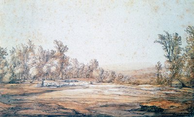 Landschap, 1620-1691 door Aelbert Cuyp