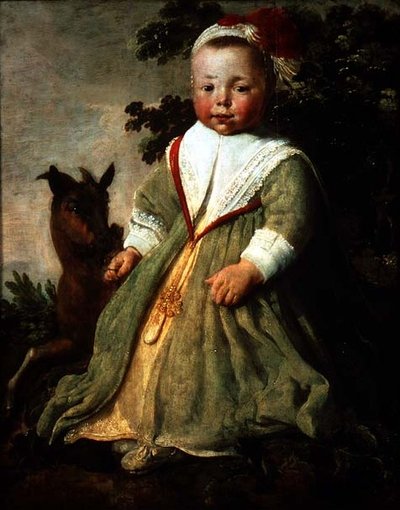 Portret van een Kind van Twee Jaar, 1642 door Aelbert Cuyp
