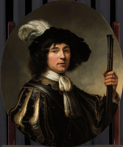 Portret van een jonge man, mogelijk Jacob Francken (1627-na 1656) door Aelbert Cuyp