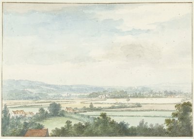 Landschap bij Windsor door Aert Schouman