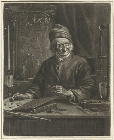 Portret van Arnold Marcel door Aert Schouman