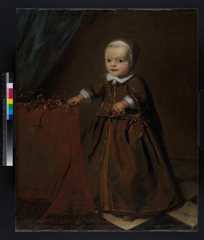 Portret van een Kind, vermoedelijk Mattys Decker door Aernt de Gelder