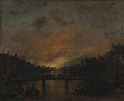 Brand in Amsterdam 