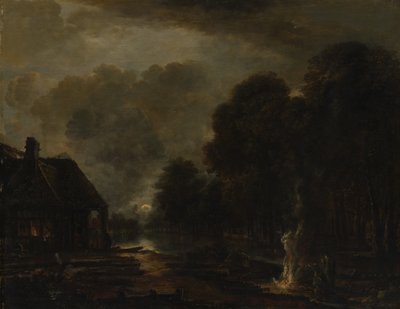 De hoefsmid door Aert van der Neer