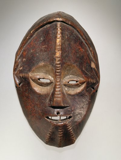 Masker, Ngbaka-cultuur, uit de Democratische Republiek Congo door African