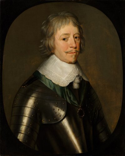 Portrait of Frederik Hendrik (1584-1647) door After Gerard van Honthorst