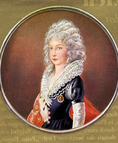 Portret van Maria Theresa door After Heinrich Füger