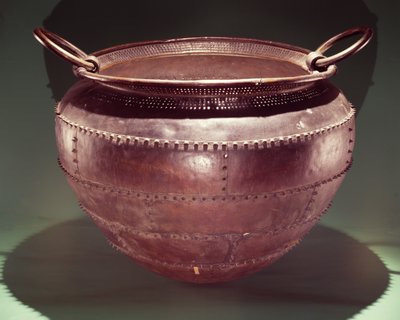Ketel, uit Castlederg, County Tyrone, Late Bronstijd, 700-600 v.Chr. door Age Bronze