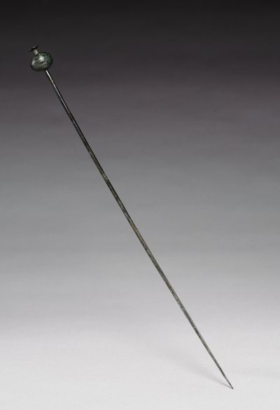 Kledingpin, c.1400 v.Chr. (gegoten en gesmeed brons) door Age Bronze