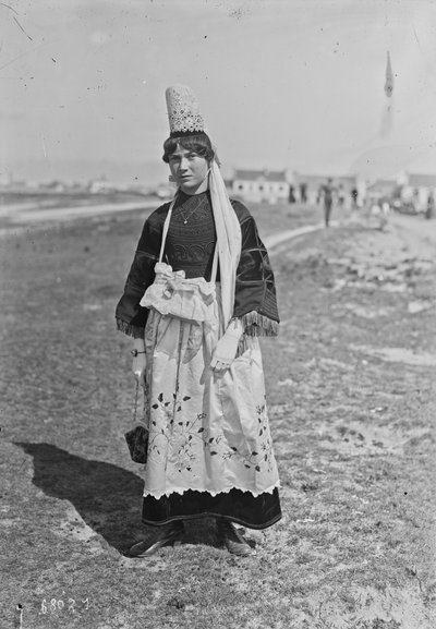 Bigoudène Penmarch 1921 door Agence Rol